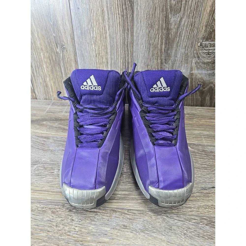 Adidas Crazy‎ 1 'Regal Purple' Lakers Home Basketball Shoes Kobe Size 8.5